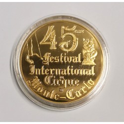 Médaille 45ème Festival 40mm