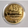 Médaille Prestige 45ème Festival avec son coffret